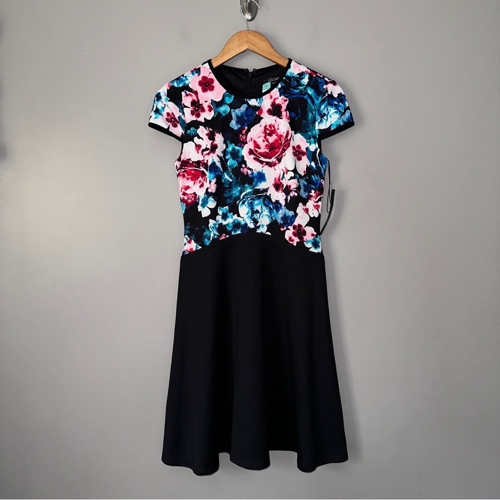 NWT Stitch Fix Adorne Floral fit flare dress